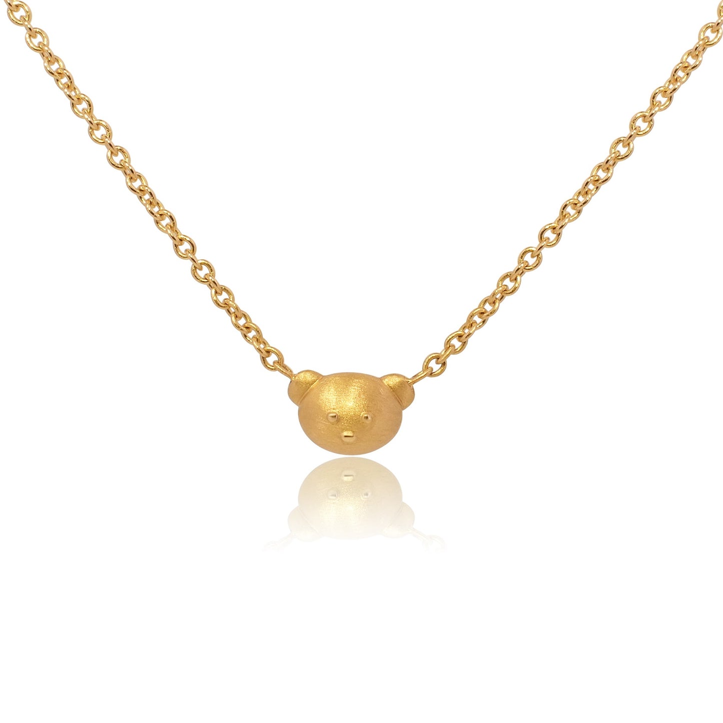 Winsome Bear Necklace