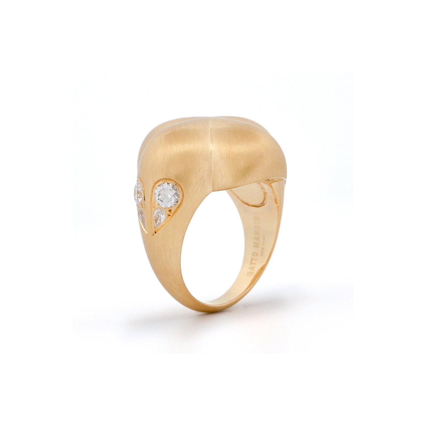 Joyful Cross Ring (Pinky style)